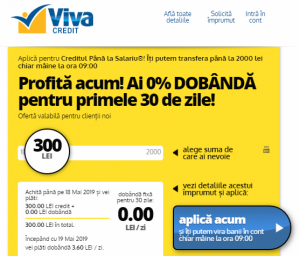 viva credit online